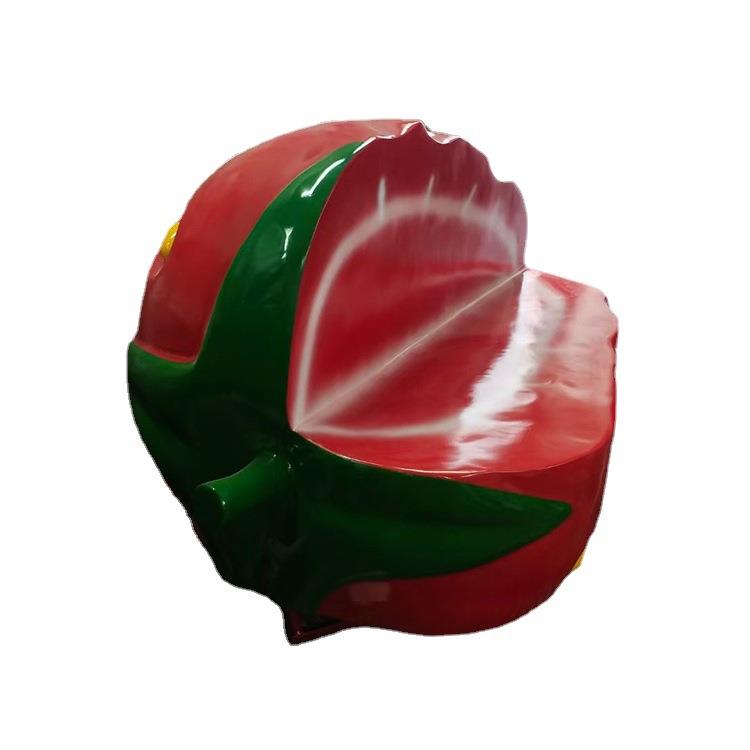玻璃钢蔬菜雕塑水果摆件植物园南瓜装饰摆件苦瓜南瓜玉米白菜辣椒