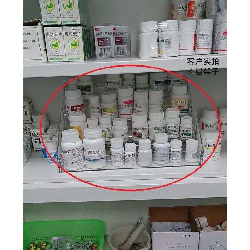 药品小货架超市卫生所药品架子桌上小展示架促销架药店药房陈列架