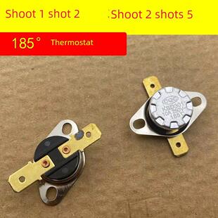 限温器拍1发2拍2发5个 微波炉通用温控器开关10A185度KSD301