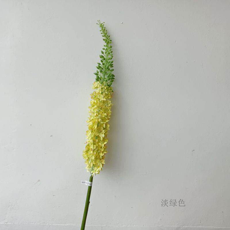 仿真花 狐尾百合 大枝花材 花艺软装 空间陈设 绢花道具 一支 绢