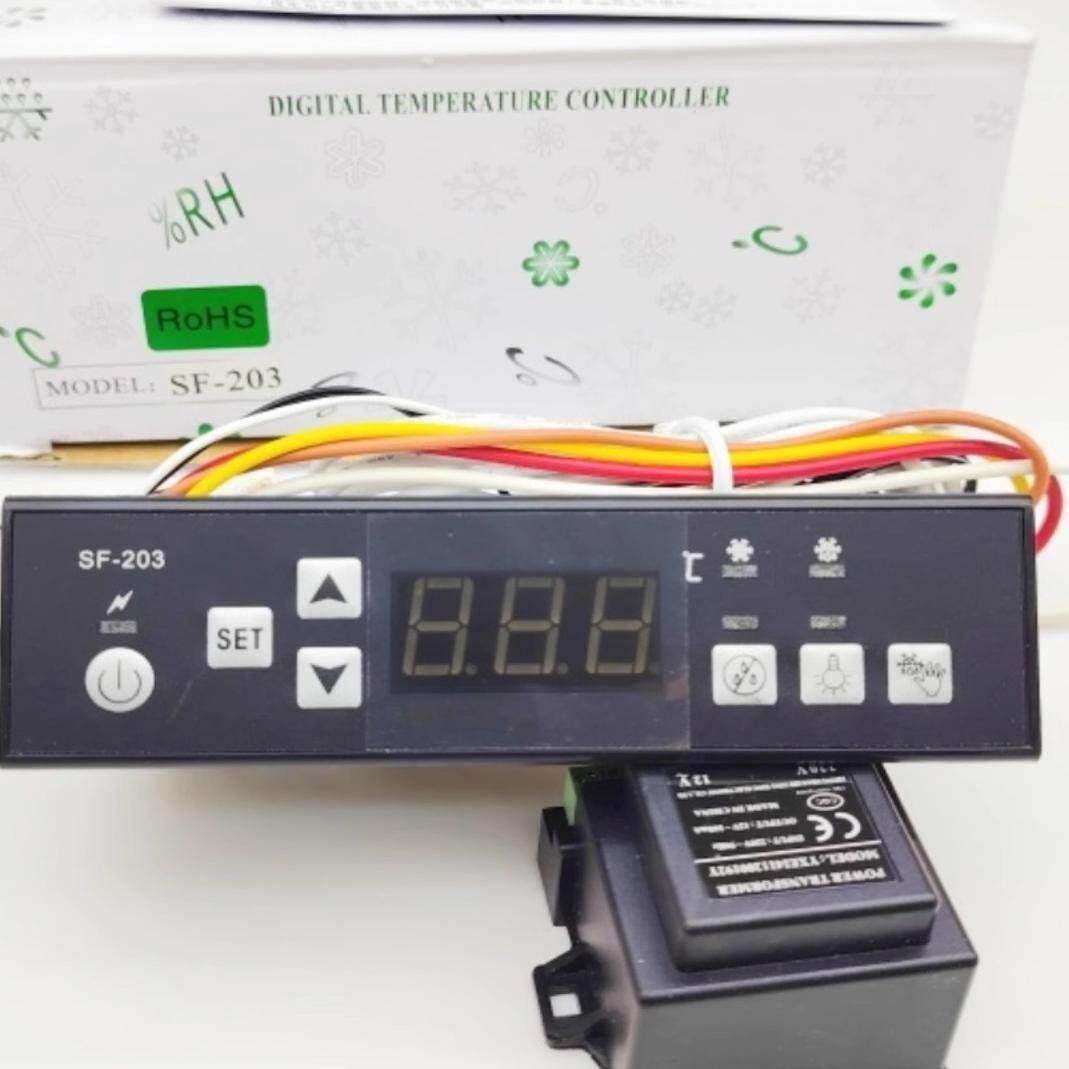 尚方SF-203展示柜温度控制器冰柜雪柜电子显示温控器PC温控器仪器
