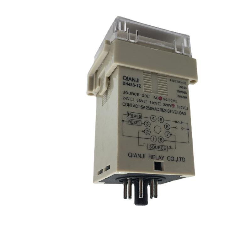 全新原装前继时间继电器 DH48S-1Z AC220多功能调节型时间继电器