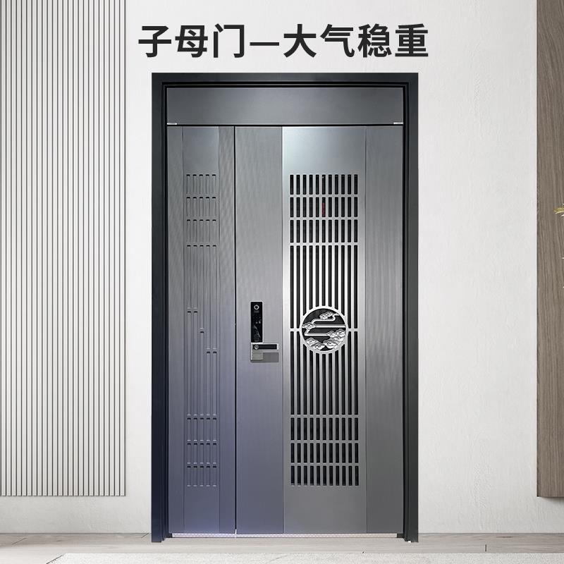 甲中甲入户门防盗门家用甲级门通风门中门透气窗安全门大门进户门