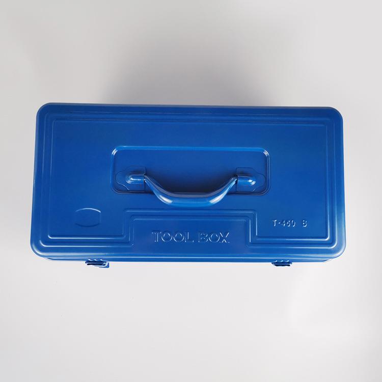 多层工具箱大号工具箱460B铁皮工具箱加厚双层收纳箱铁制工具箱