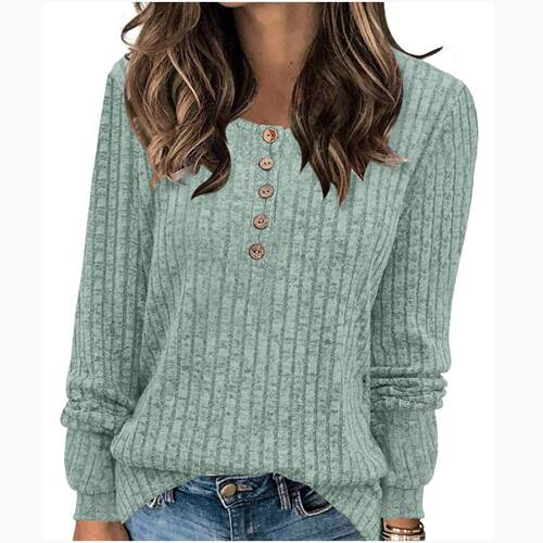 Make Choice Women Button Sleeve Your s Half Down Long