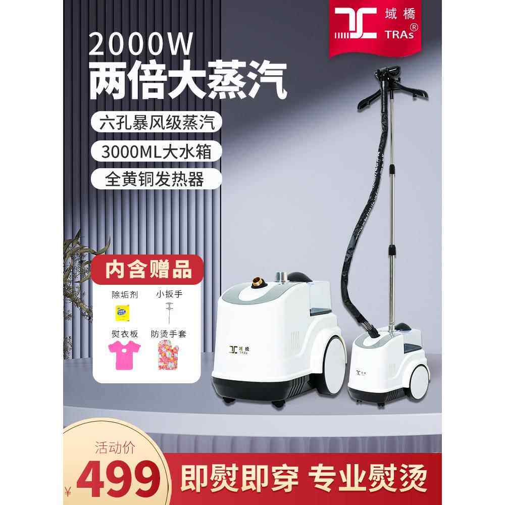 域桥挂烫机家用商用服装店手持大蒸汽熨烫机烫衣服立式熨斗大功率