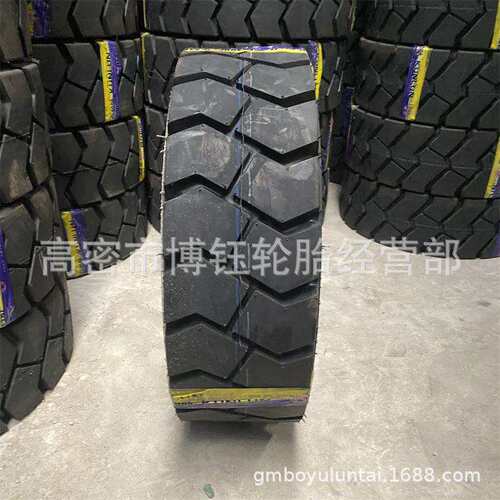 供应28x9-15加强耐磨充气叉车轮胎825-15 825-20半实心轮胎650-1