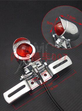 游侠CG.GN.天俊棍王覆古摩托车改装通用尾灯刹车灯行车灯车牌照灯