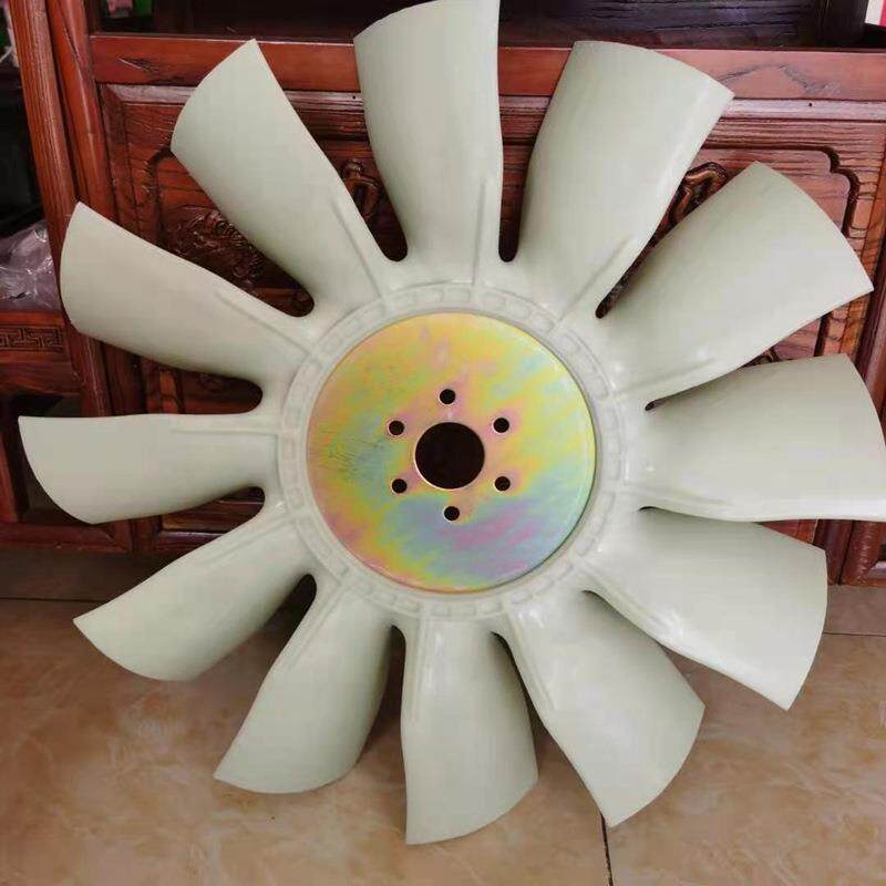 挖掘机风扇叶正吹直径480内孔28mm螺丝孔距53mm眼儿粗8mm