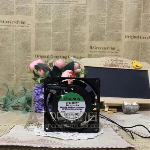 建准SF23080AT 2082HBL/HSL.GN滚珠/含油220V散热风扇8cm厘米8025