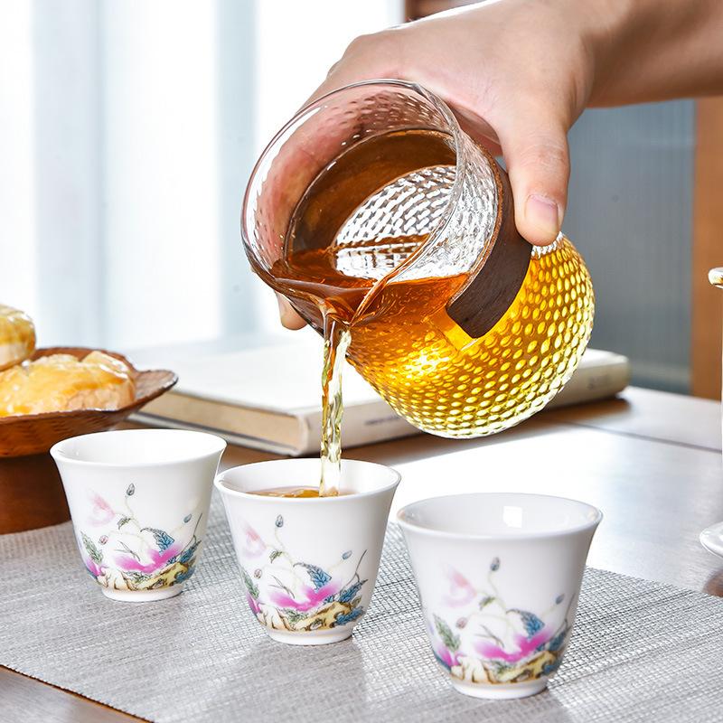 伴手礼羊脂旅行茶具套装旅行茶具