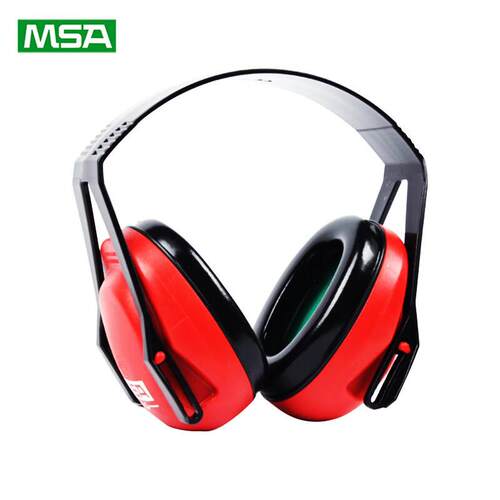 梅思安MSA头戴式防噪音耳罩宿舍晚上睡觉防吵专用轻型SOR24010