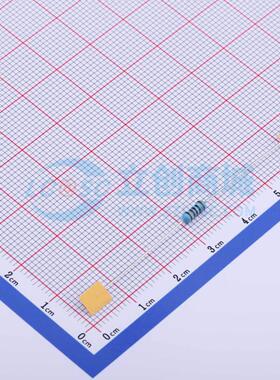 50个 插件电阻 MF1/4W-1KΩ±1%T52 插件 1KΩ 1% 250mW 1/4W