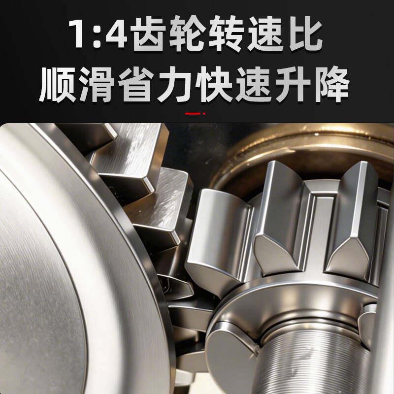 304不锈钢手摇绞盘 双向自锁手动绞车小型卷扬机防水防锈起重吊机