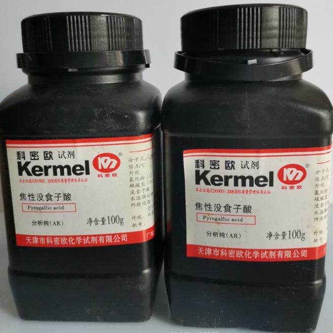 焦性没食子酸 分析纯 邻苯三酚 AR100g 87-66-1天津科密欧