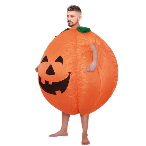 Halloween Pumpkin Inflatable Walking Mascot Costume