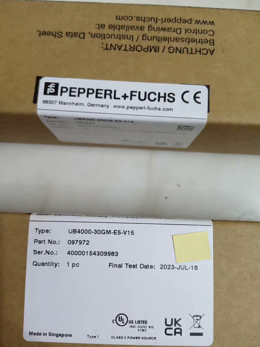 进口P+F倍加福UB4000-30GM-30GM-E5-V1