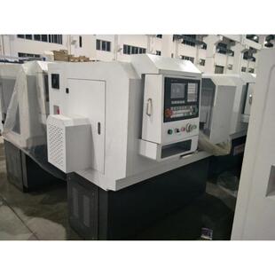 T40线轨服伺电主轴CK6140数控车铣复合机选配机械人自动送料架