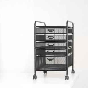 料T5002T架件柜金属文件推车网状文件架加厚 收纳多层6资 A文3