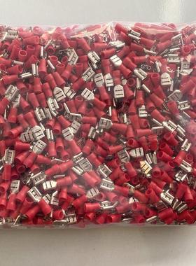 FDD1.25-250冷压接线端子1000祇 6.3插簧线耳母预绝缘端头MPD