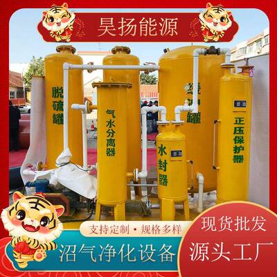 沼气脱硫净化设备填埋场废气脱硫罐干法脱硫设备使用寿命长