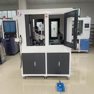 掺杂石英玻璃自动倒角机 光学石英玻璃自动磨边机 自动数控仿形机