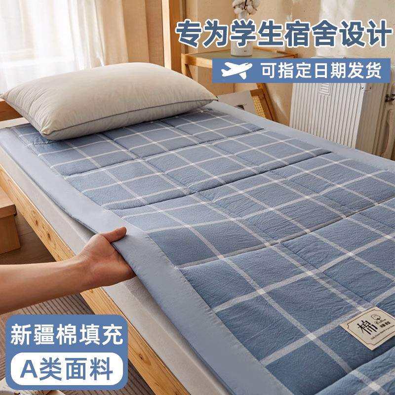 A类床垫宿舍学生租房专用软垫家用卧室垫褥子保护罩单人床棉花
