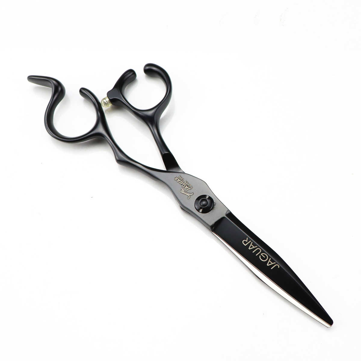 bao0平打柄缺口薄款  剪牙剪理发剪6 剪.刘海美发剪刀 寸黑色剪