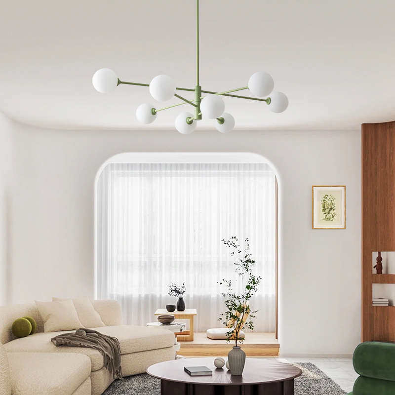 新款现代简约吊灯法式复古田园客厅灯北欧创意主卧室餐厅书房吊灯,家装灯饰光源,客厅吊灯,淘宝优惠券,粉丝福利购,淘宝优惠卷