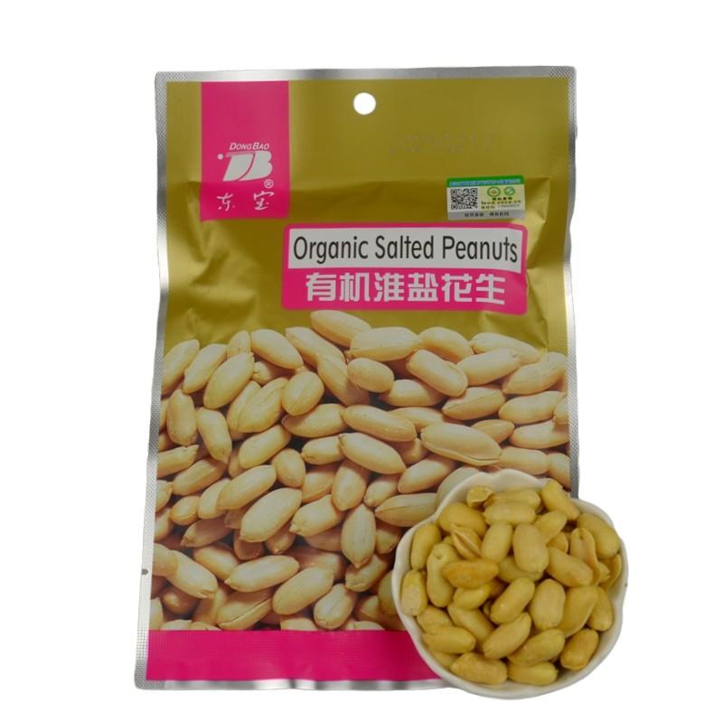 东宝有机淮盐花生果华隆食品烤红衣花生仁乳山特产