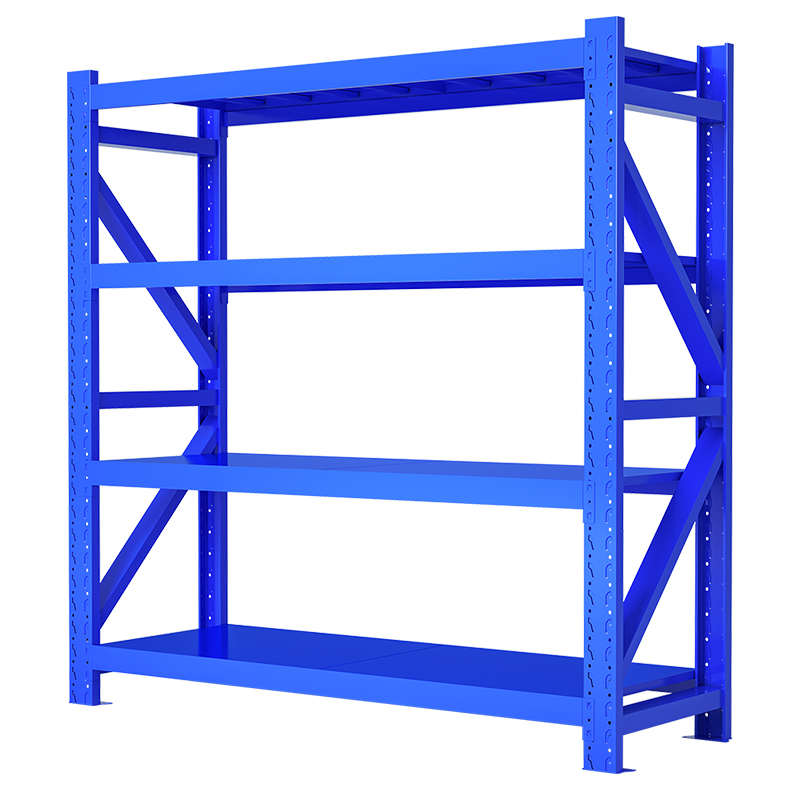 轻型电商仓储货架家用仓库地下室杂物置物架多层落地服装快递铁架