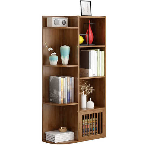 3ZBY批发飘窗柜储物柜小书柜卧室阳台窗台榻榻米实木竹收纳置物架