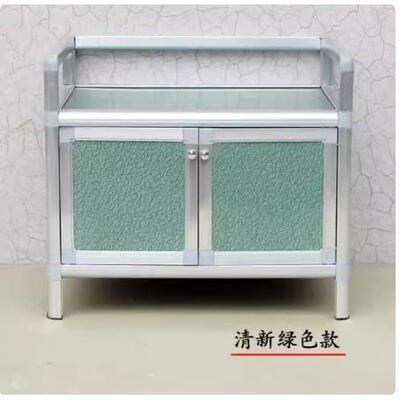 碗盘柜家用厨房整体橱柜收纳柜置物架收纳柜多功能组装经济型简易