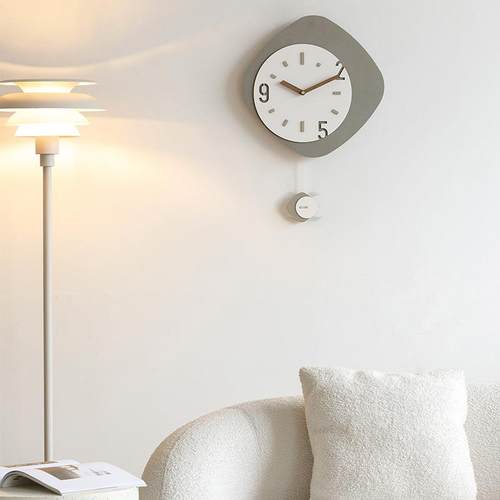 wozoom屋准钟表2025新款客厅简约轻奢挂钟创意网红艺术装饰钟