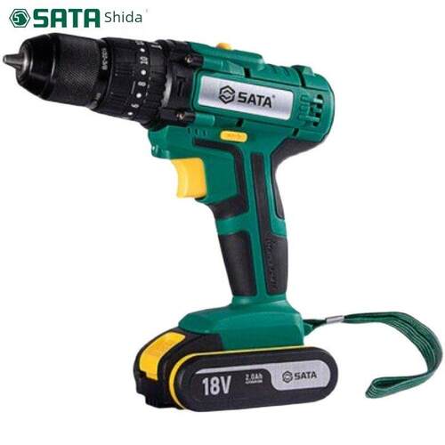 石达05808手钻18V锂电池工业级大功率电动多功能冲击钻家用电钻