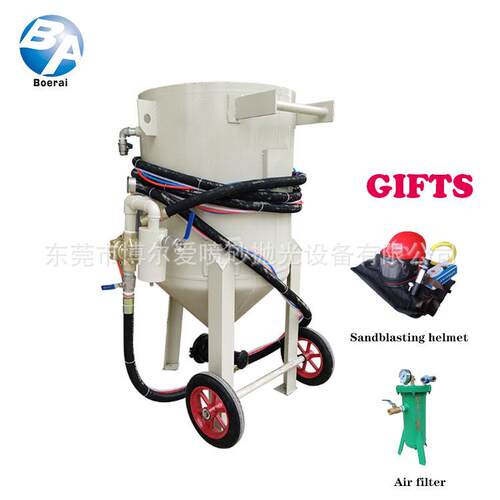 钢板翻新模具表面处钢结构除油漆移动式喷砂机/移动式喷砂机