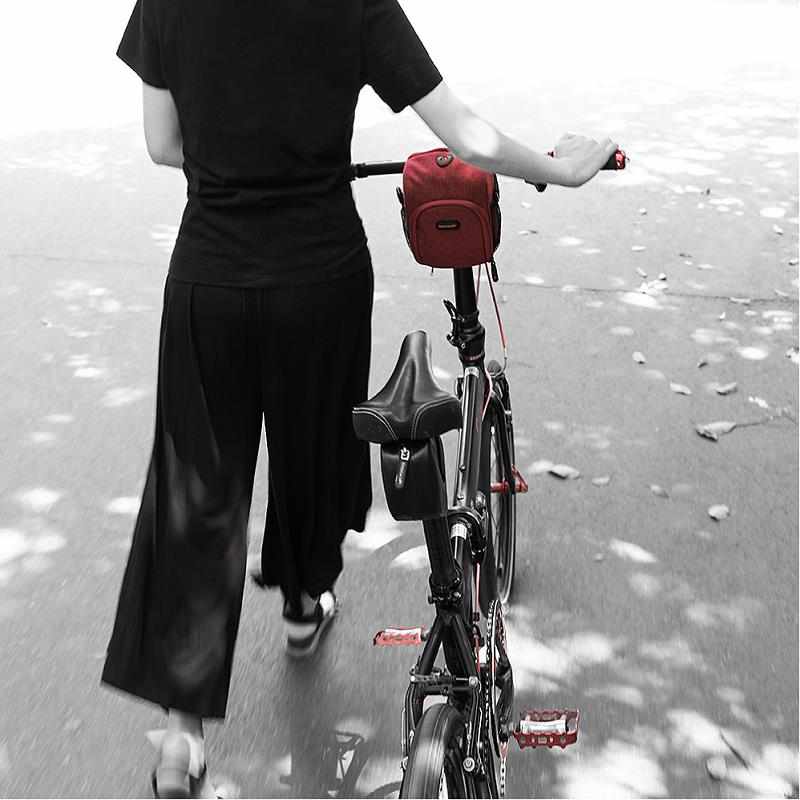 犀牛山地公路自行车包骑行车前包多功能腰包防水单车前包挂包