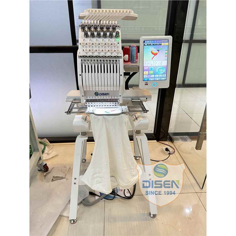 衣家用桌型多色小型刺绣动机全自迷你款电上脑DS-Mini1绣花机成绣