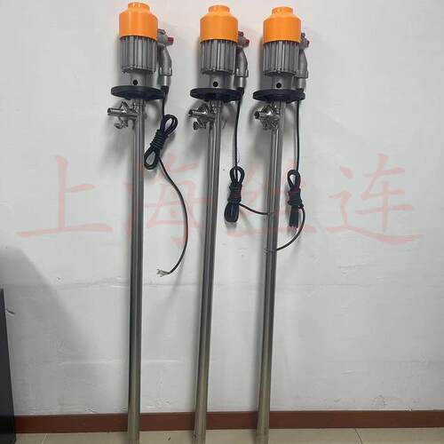 H0D-EX2-V+SS304-120HP手式化工桶泵电652动耐插酸碱提抽液泵油桶