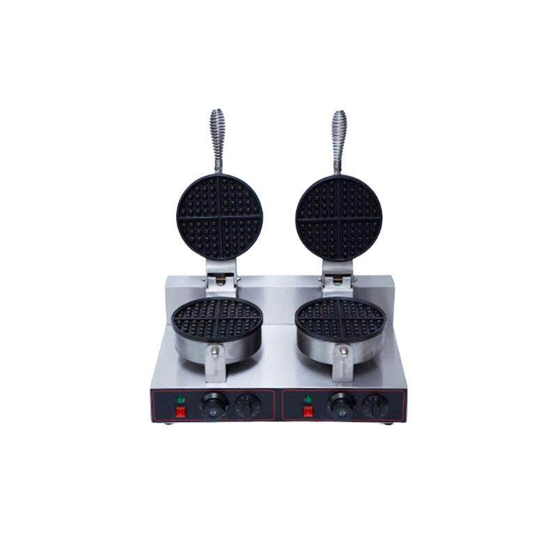 厂家小型双面加热煎饼华夫饼机薄烙多功能大号商用加深家用电饼档