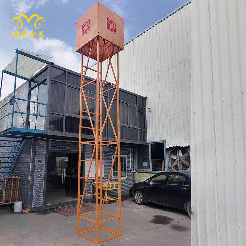 中铁工地灯架照明支架基坑道路路灯塔钢筋场钢制防护建筑照明灯架