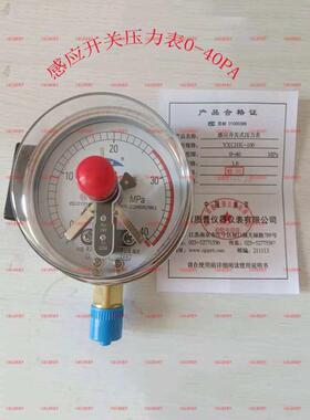 压滤机质普YXCHK100感应开关式24VDC电接点压力表40MPA精度1.6级