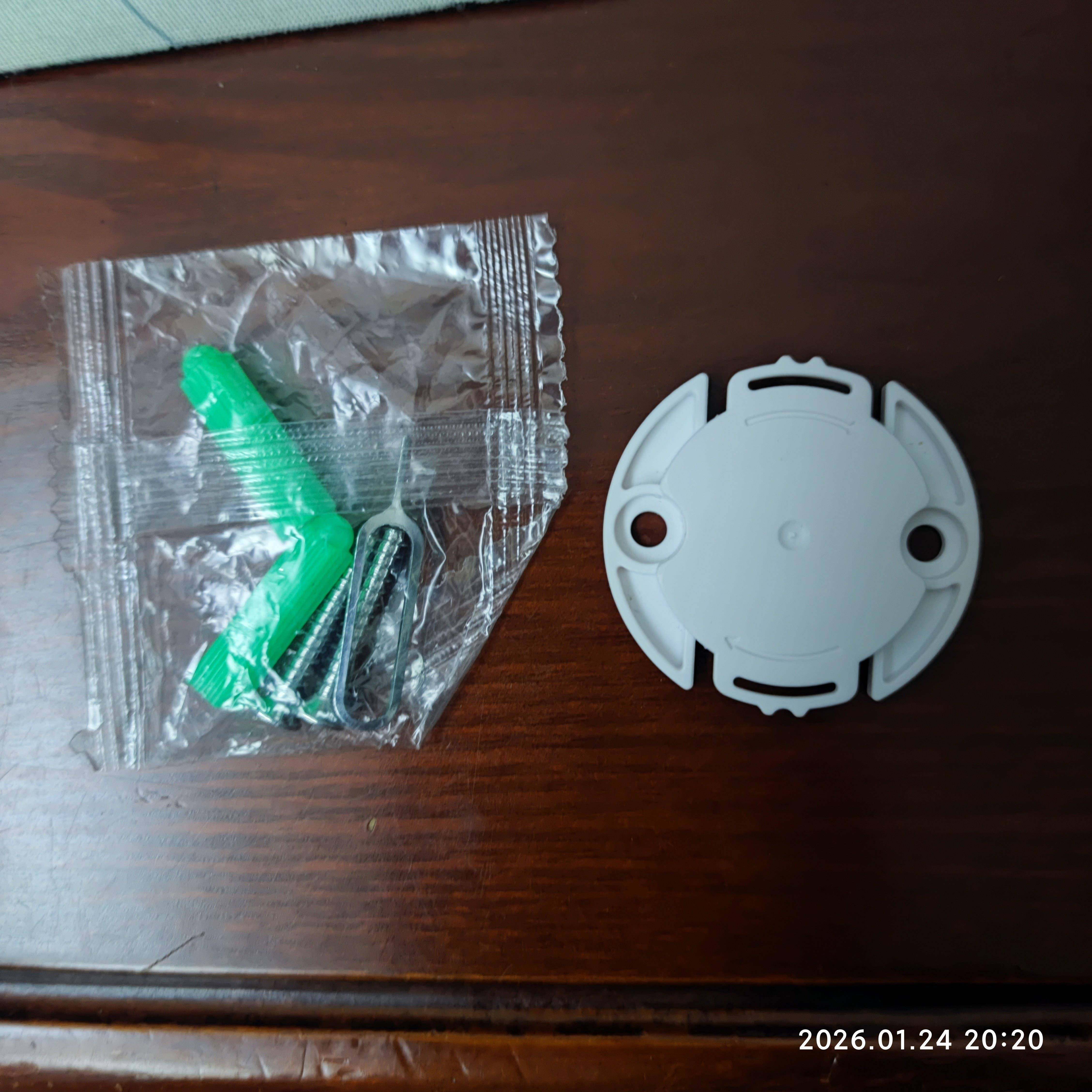 适用于小鹰看看摄像机头上墙固定倒立安装圆形底座盘支架配件