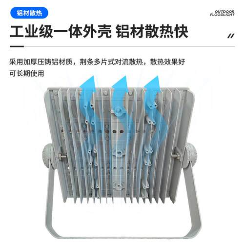 led户外强光防水投光灯模组隧道500W室外大功率广场照明泛光