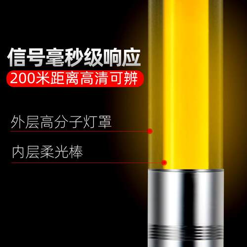 LED机床三色灯蜂鸣报警器12v/24v/220v单层三色警示灯设备指示灯
