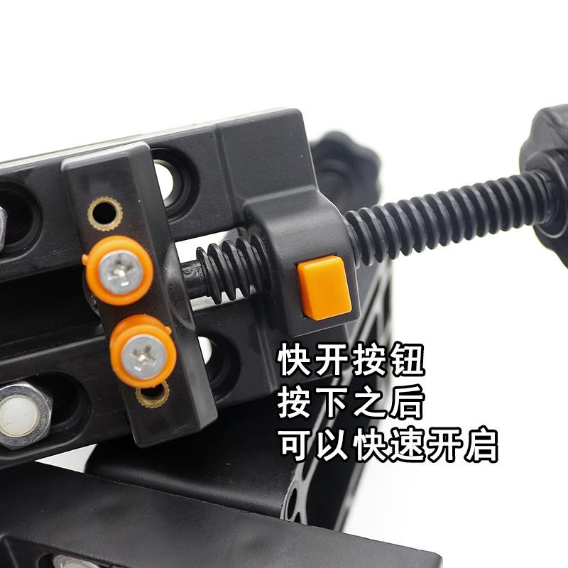 迷你台钳家用工作台多功能夹具小型微型平口钳文玩夹持工具diy床
