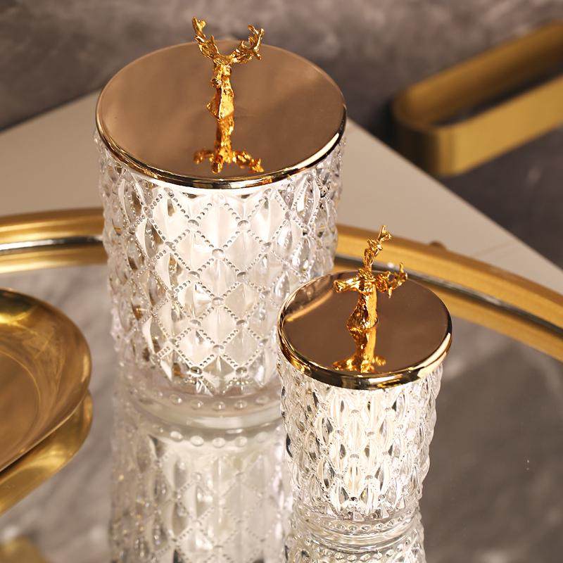 轻奢牙签盒家用玻璃牙签筒便携牙线棉签收纳盒创意个性牙签桶,收纳整理,牙签筒,淘宝优惠券,粉丝福利购,淘宝优惠卷