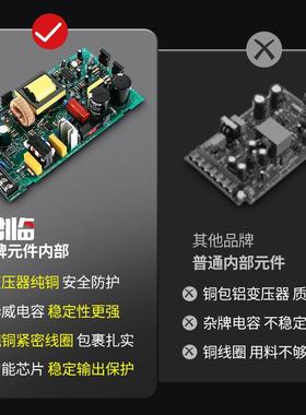 小2体积直流电源MS35W350100W24WV12V监控200VAC转DC适配器