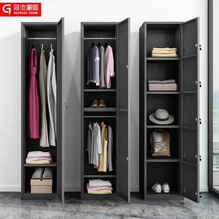 3Y5单门更衣柜铁皮柜DMG 0921单人柜V工储物柜钢制更衣箱简易柜小