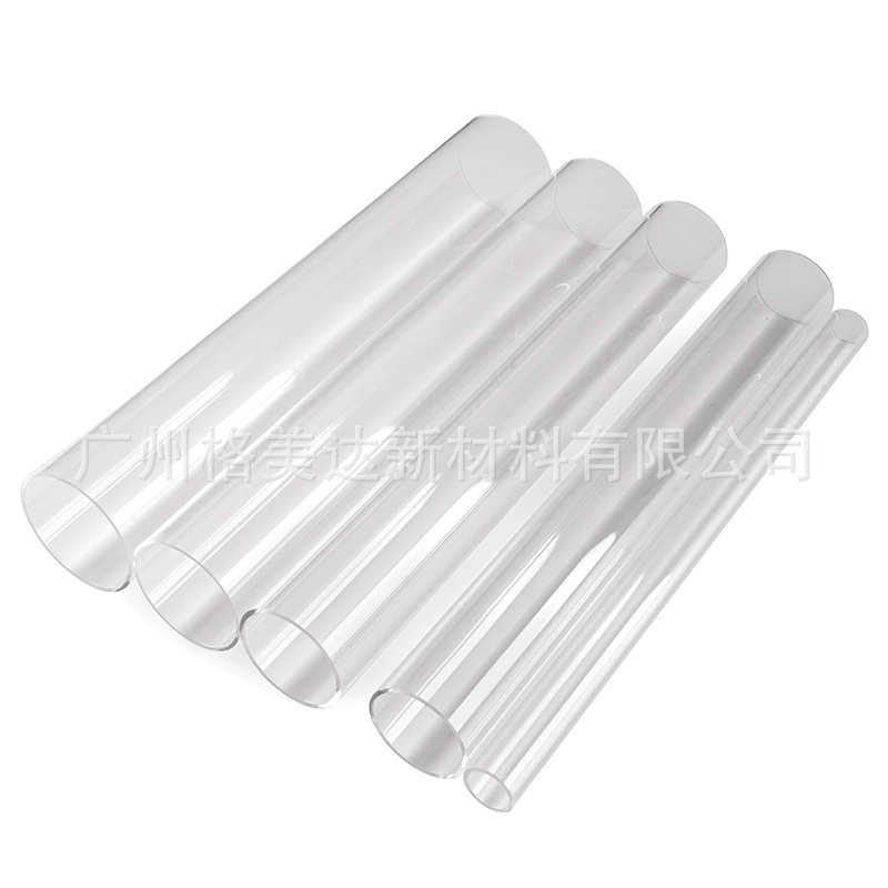 厂家批发透明80*2亚克力透明管PMMA管包装管亚克力空心管黏土管